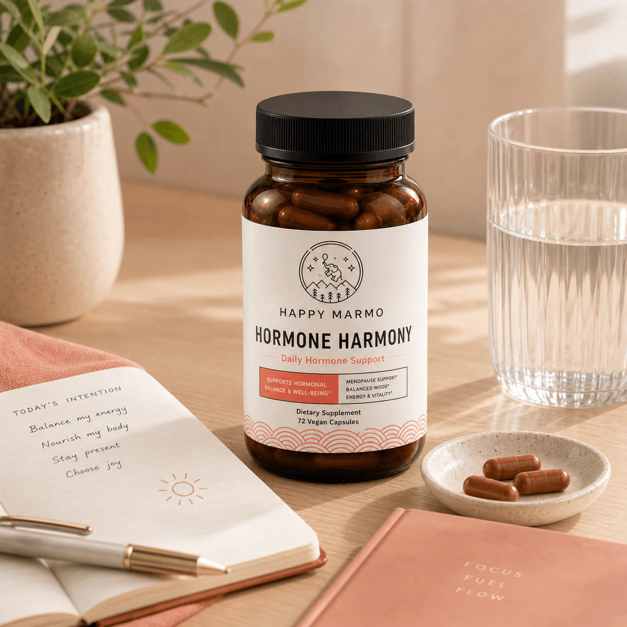 Happy Marmo function card for Energy and mood rhythm