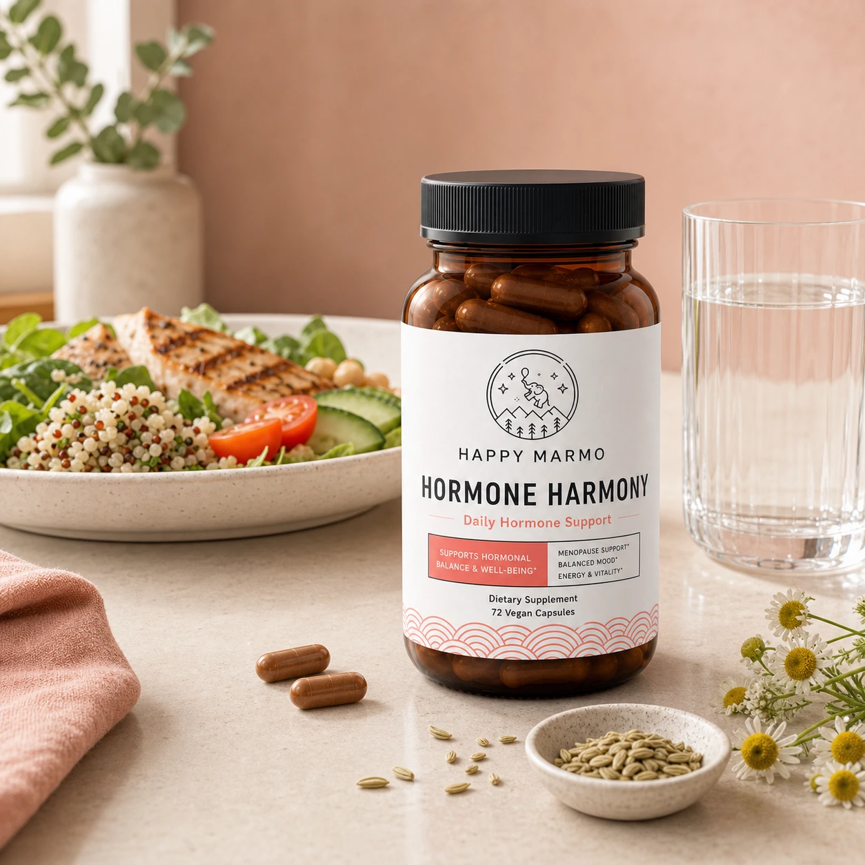 Happy Marmo original lifestyle visual for digestive comfort